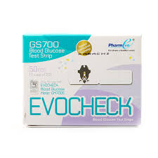 EVOCHECK GS 700 TEST STRIPS 1X25S