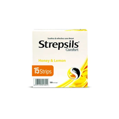STREPSILS HONEY & LEMON 15X10S