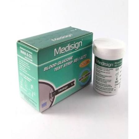 MEDISIGN TEST STRIP 2X25S