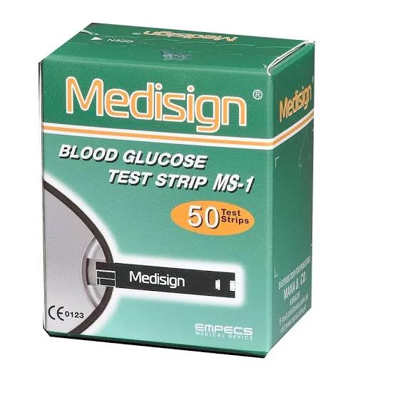 MEDISIGN TEST STRIP 50S