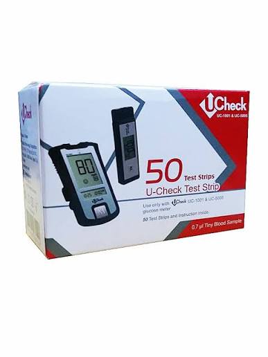 U-CHECK GLUCO STRIP 2X25S