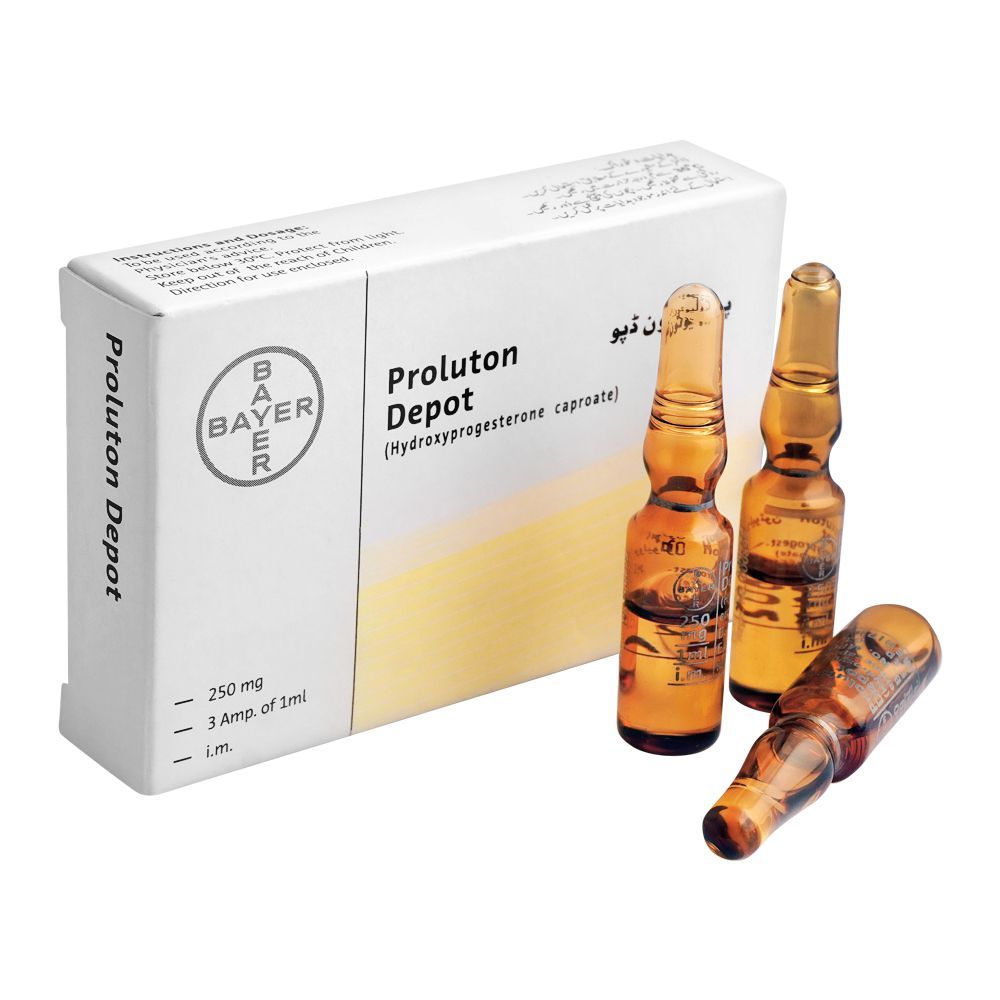 PROLUTON DEPOT 250MG INJECTION 1X3S