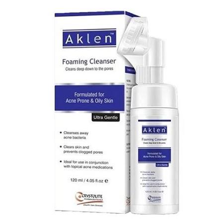 AKLEN FOAMINMG CLEANSER 120ML1S