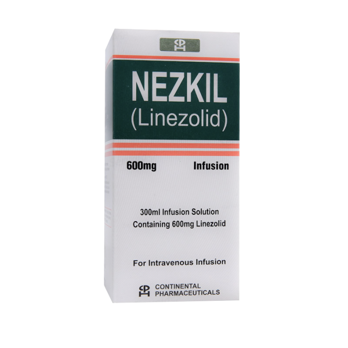 NEZKIL 600MG 300ML INFUSION 1S
