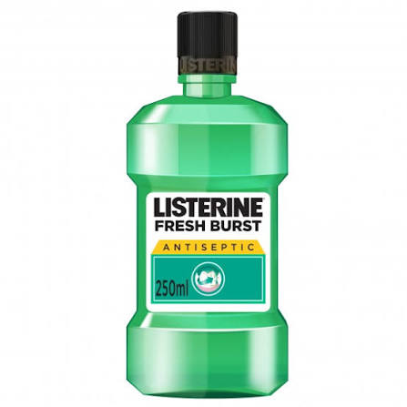 LISTERINE M/W FRESH BURST ANTISEPTIC 250ML 1S