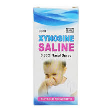 XYNOSINE SALINE 0.65% NASAL SPRAY CHILD 30ML 1S