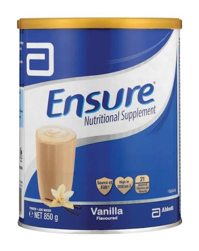 ENSURE POWDER 850GM VANILA 1S