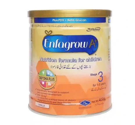 ENFAGROW POWDER MILK A 400GM 1S