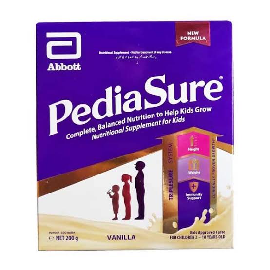 PEDIASURE (VANILA) 200GRAM SOFTPACK 1S