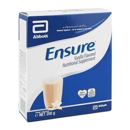 ENSURE POWDER 200GM VANILA SOFTPACK 1S