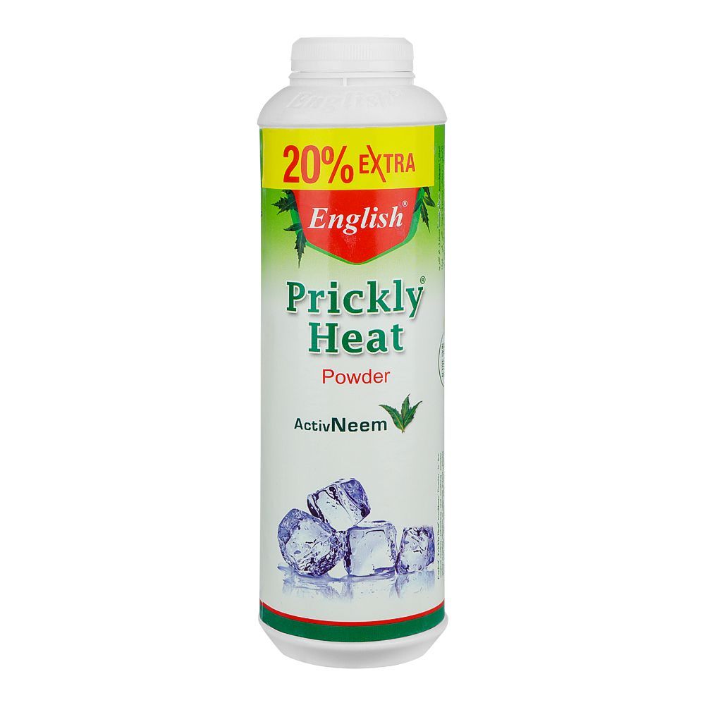 ENGLISH PRICKLY HEAT POWDER (NEEM) 220GRAM 1S