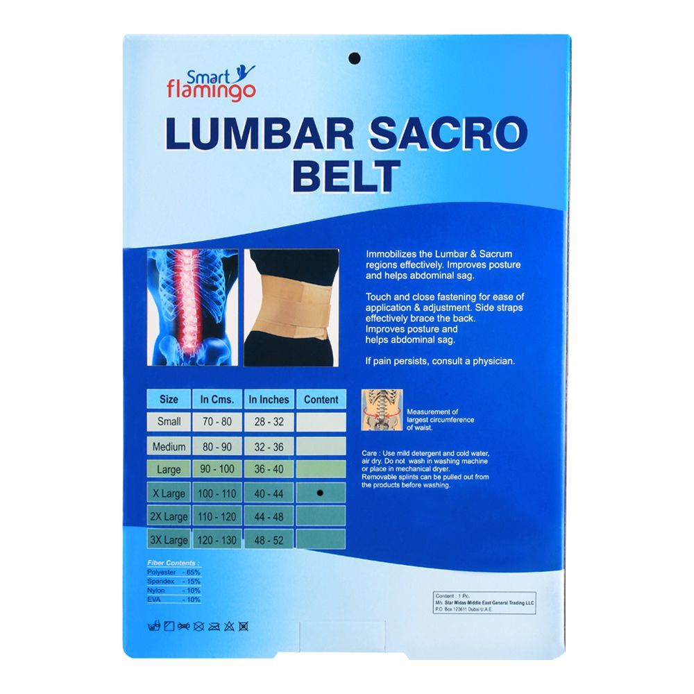 LUMBAR SACRO BELT (2XL) FL 1S