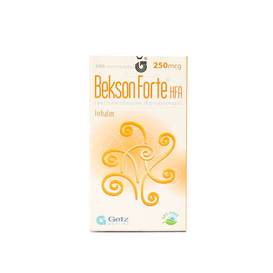 BEKSON FORTE INHALER 250 MCG 1S