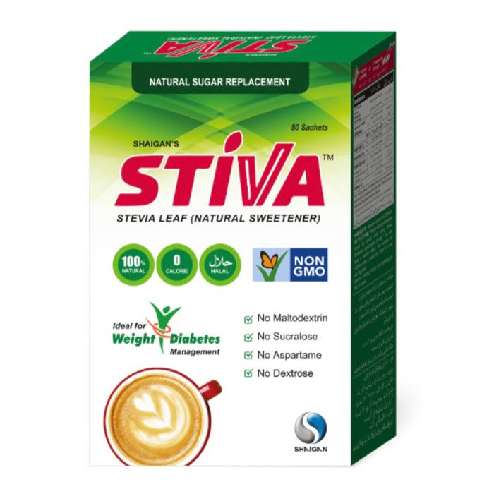 STIVA SWEETENER SACHETS 1X50S