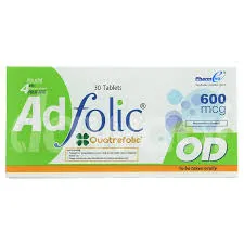 AD Folic 600mcg 600mcg tablet PACK
