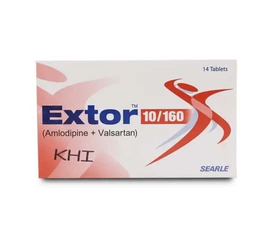 Extor 10mg+160mg Tablet (14 tablets)