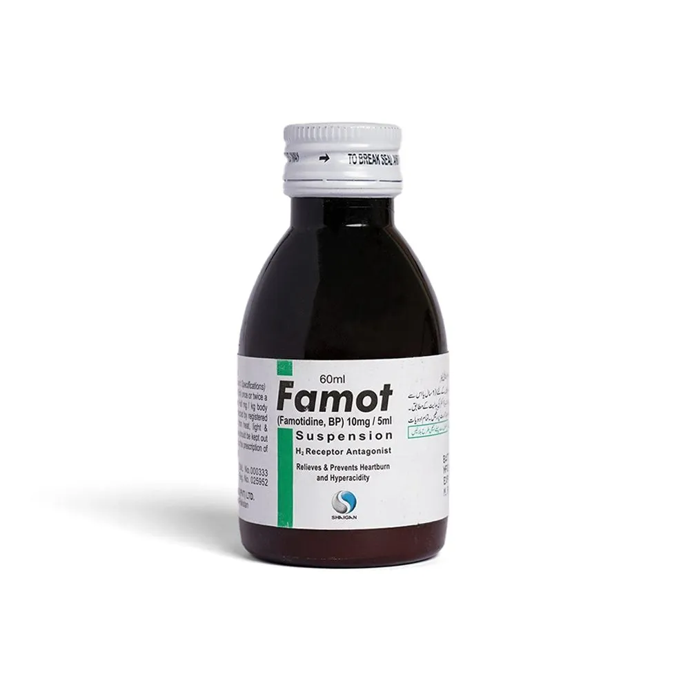 Famot 10mg/5ml Suspension 60 ml