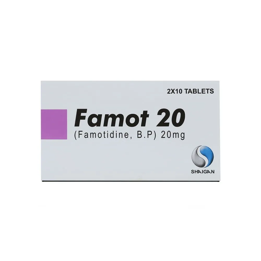 Famot 20mg Tablet (10 tablets)
