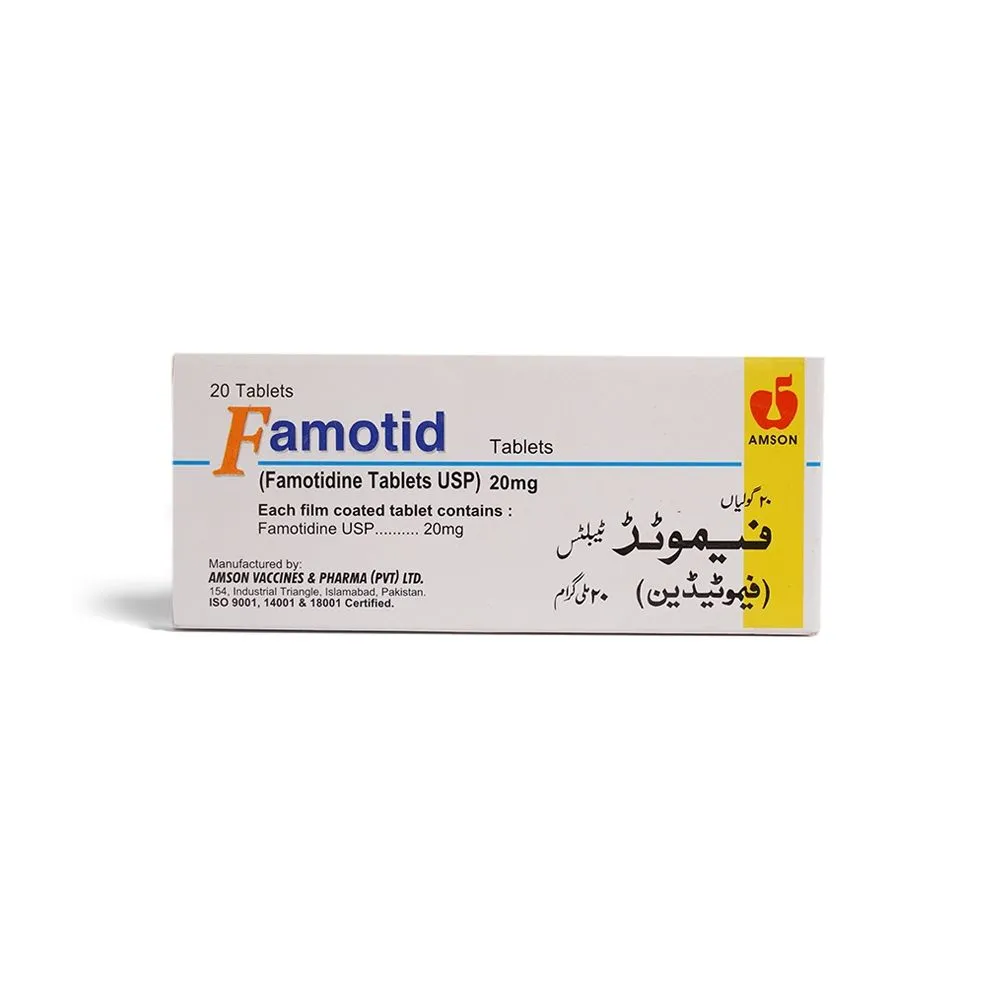 Famotid 20mg Tablet (10 tablets)