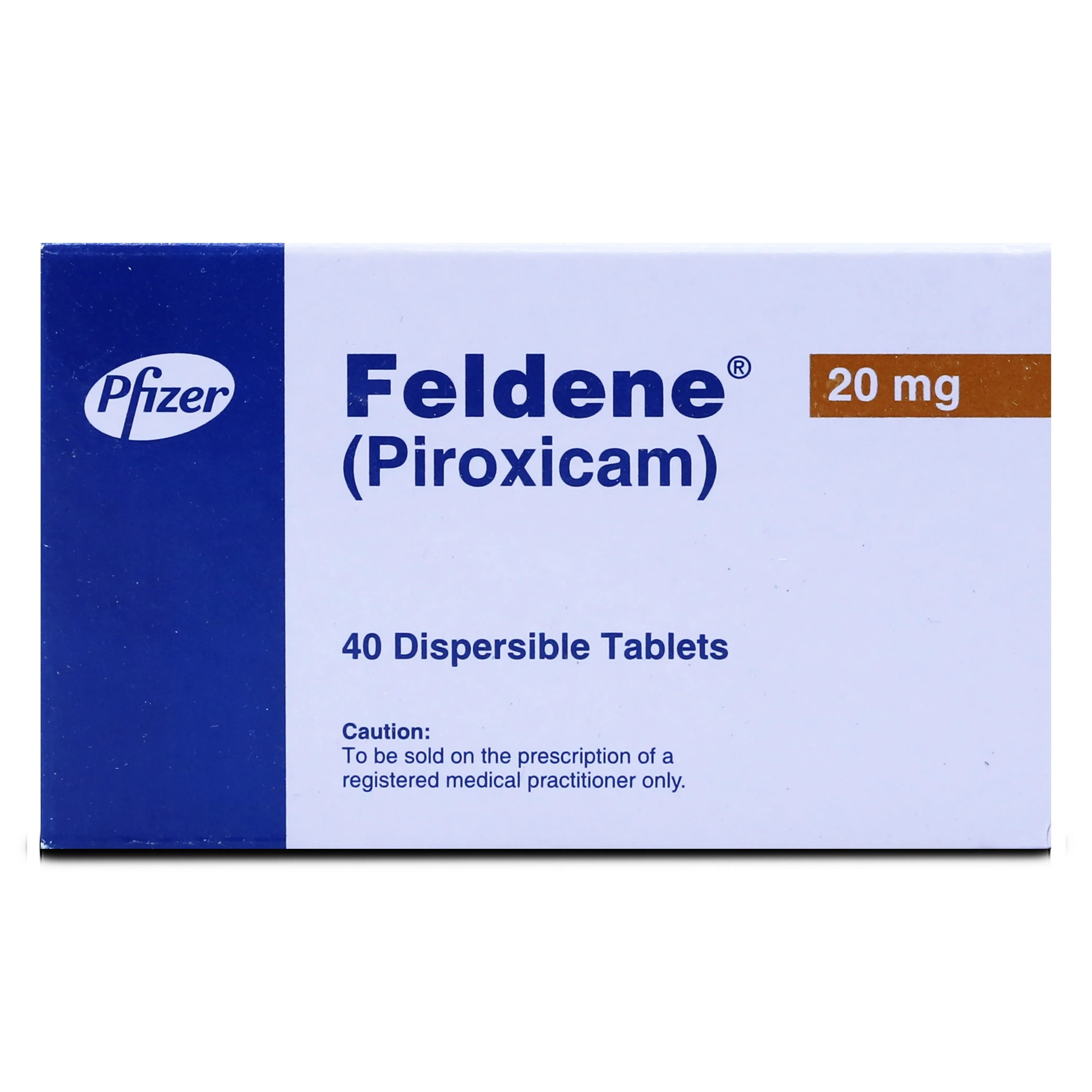 Feldene Dispersible 20mg Tablet (x4 Strips)