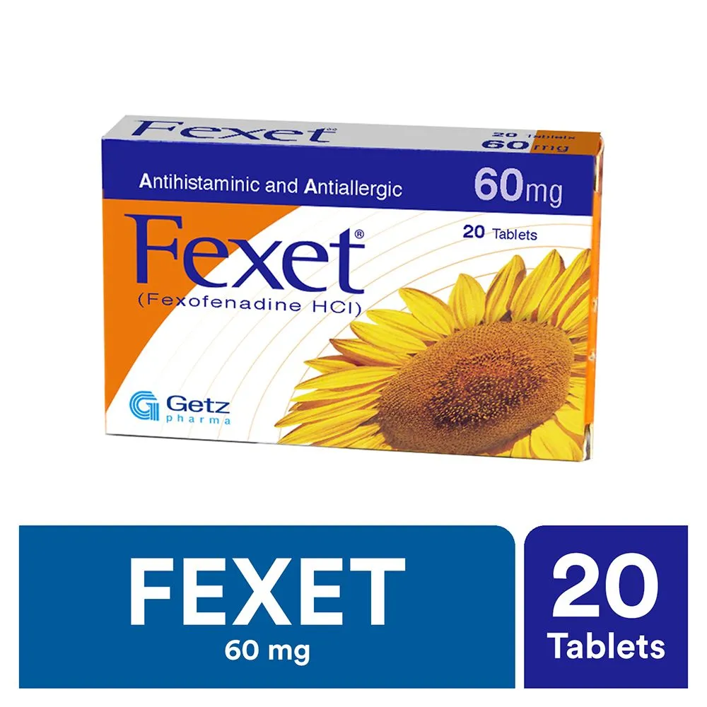 Fexet 60mg Tablet (x2 Strips)