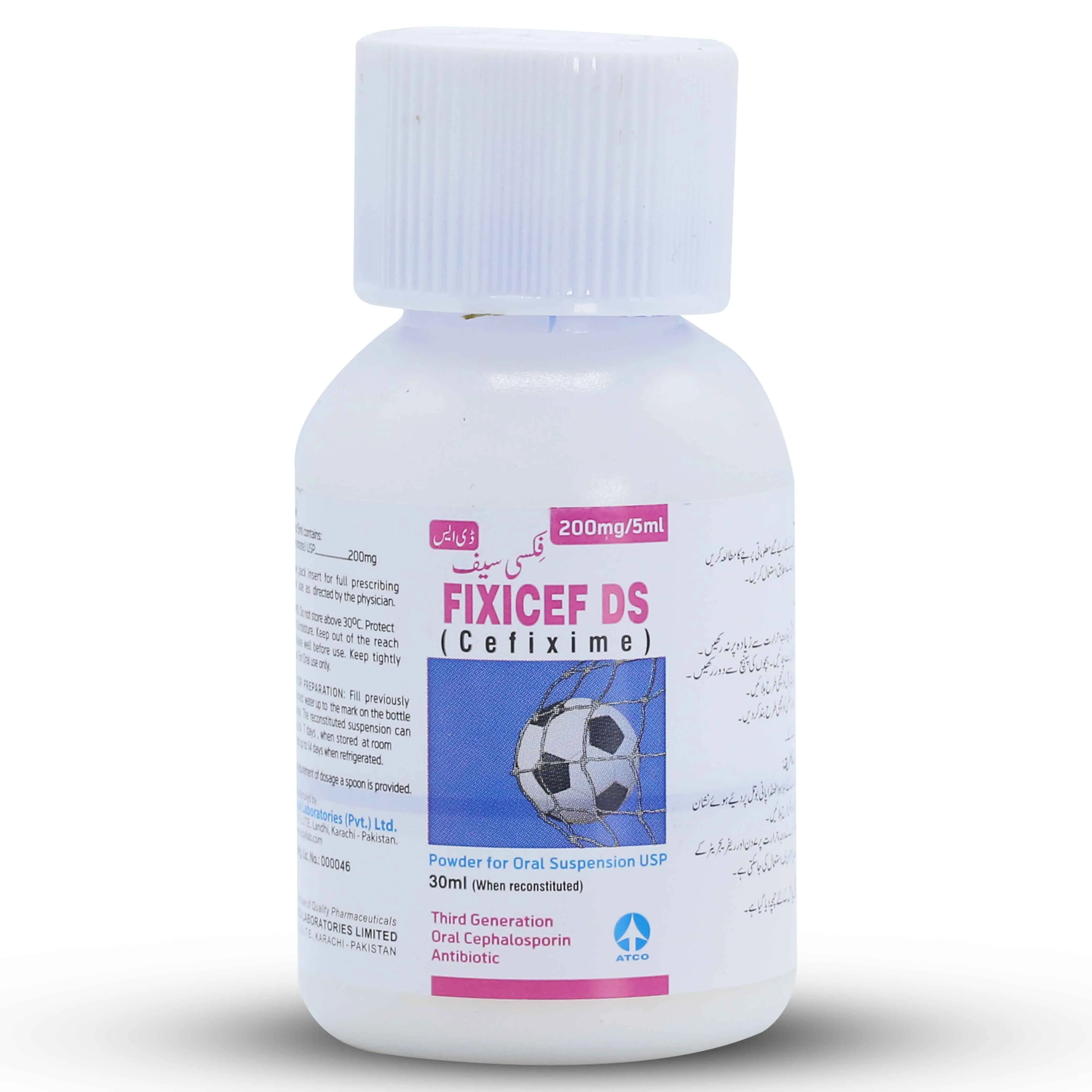 Fixicef 200mg/5ml Suspension 30 ml