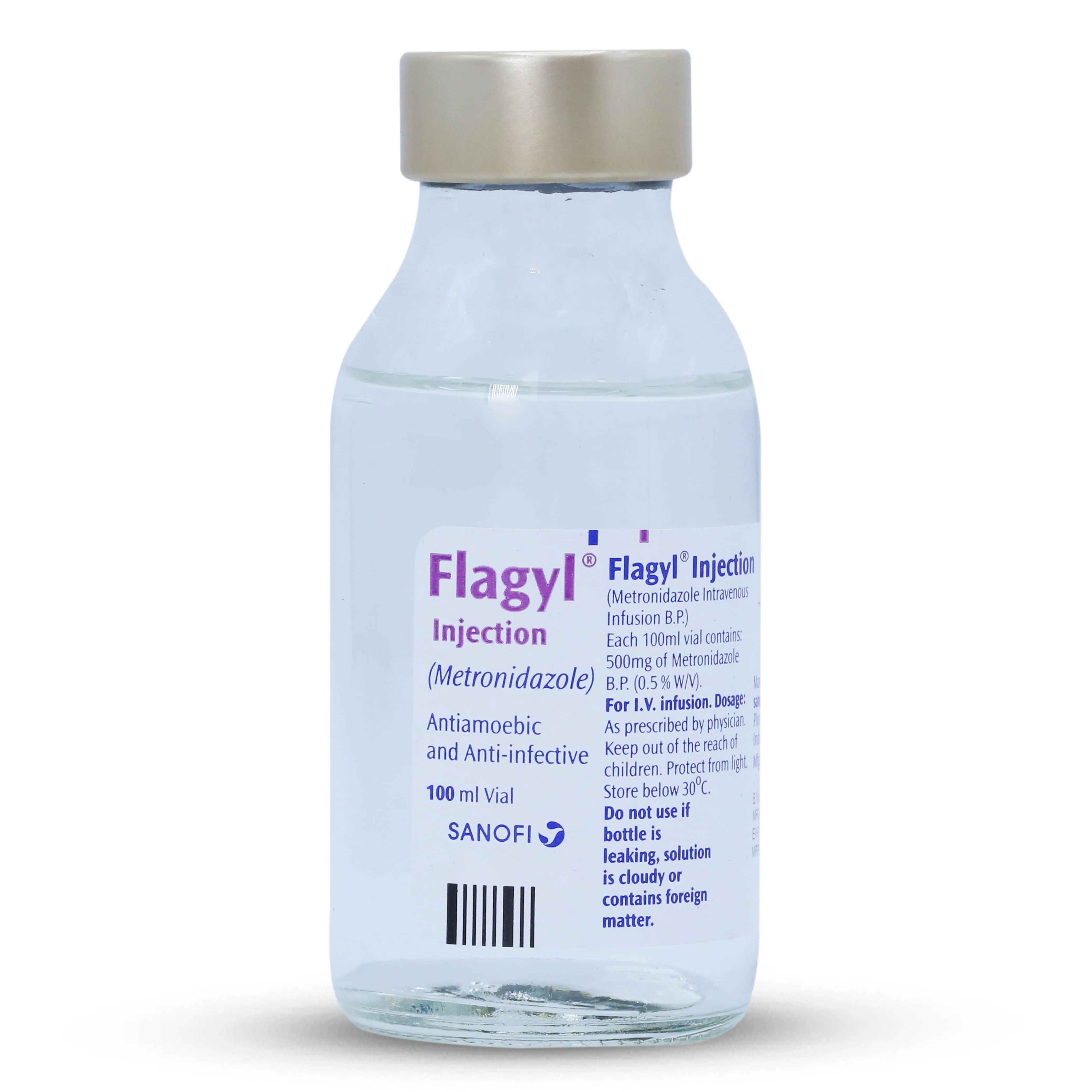 Flagyl 500mg Injection 100 ml