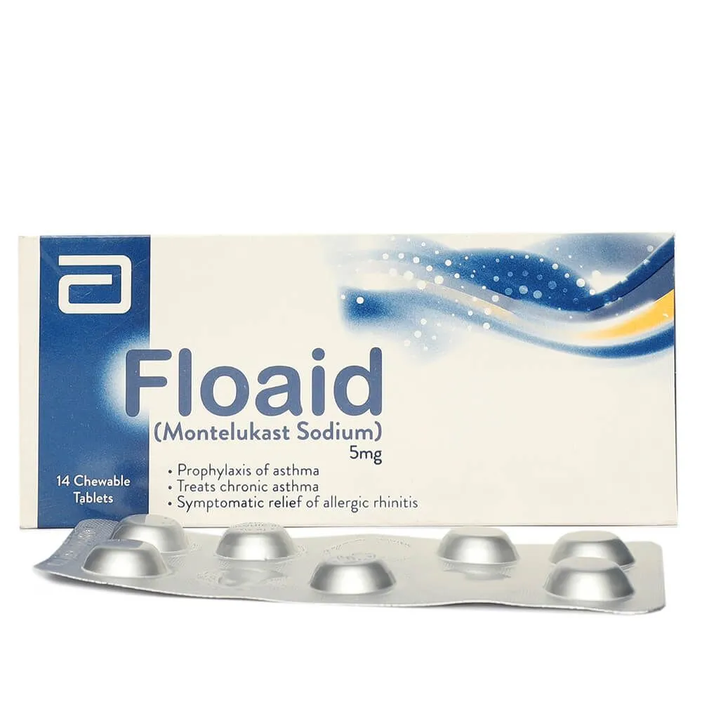 Floaid Chewable 5mg Tablet (x2 Strips)