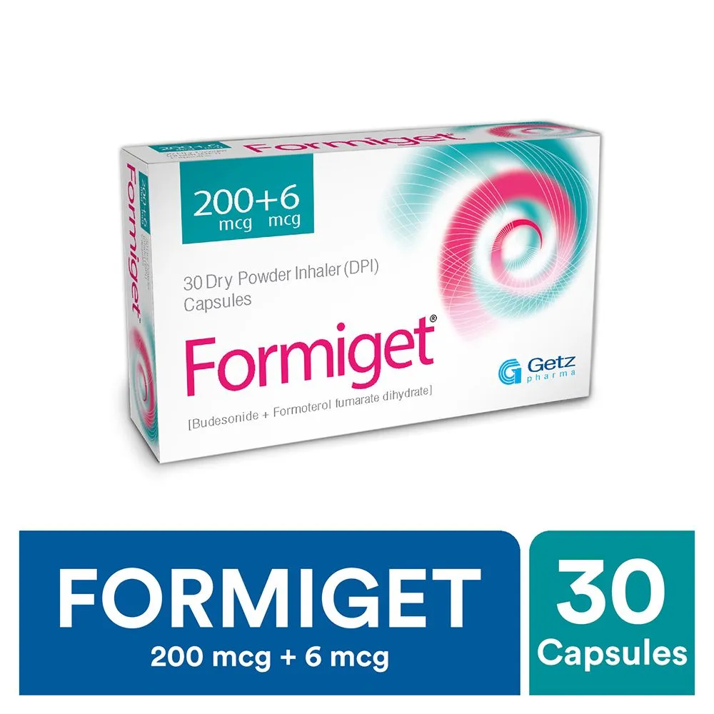 Formiget DPI 200/6mcg Capsule (10 tablets)