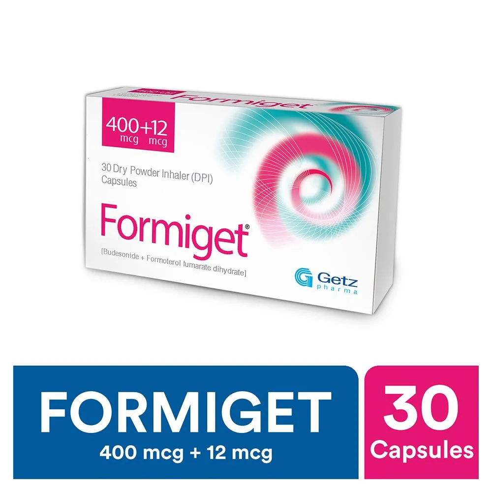 Formiget DPI 400/12mcg Capsule (10 tablets)