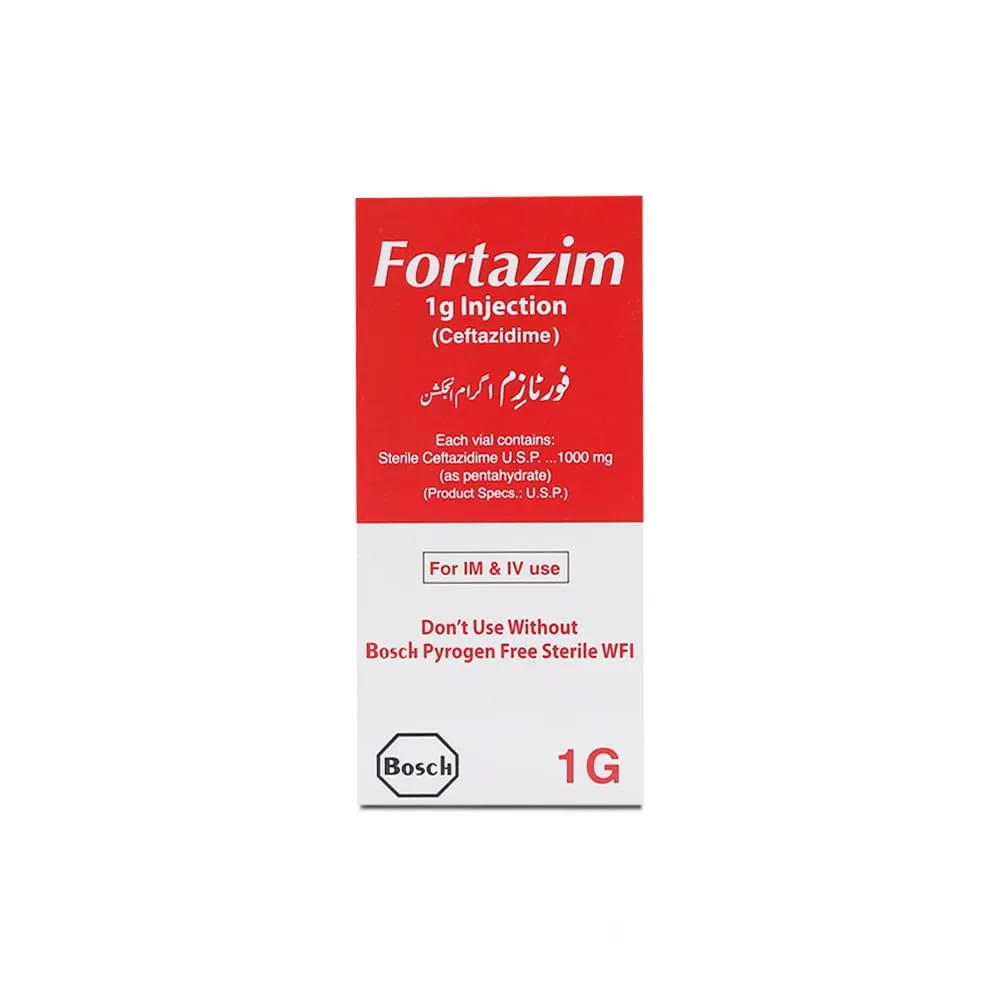 Fortazim 1gm Injection 1 vial
