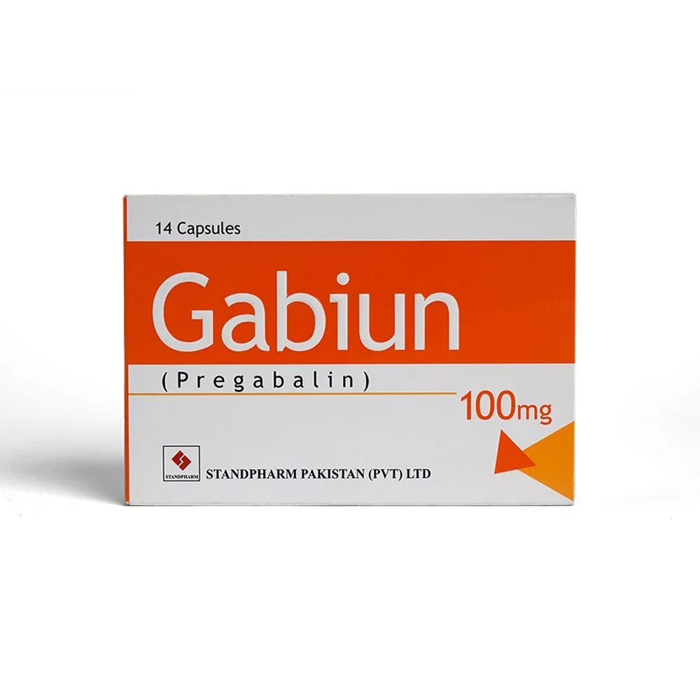 Gabiun 100mg Capsule (7 tablets)