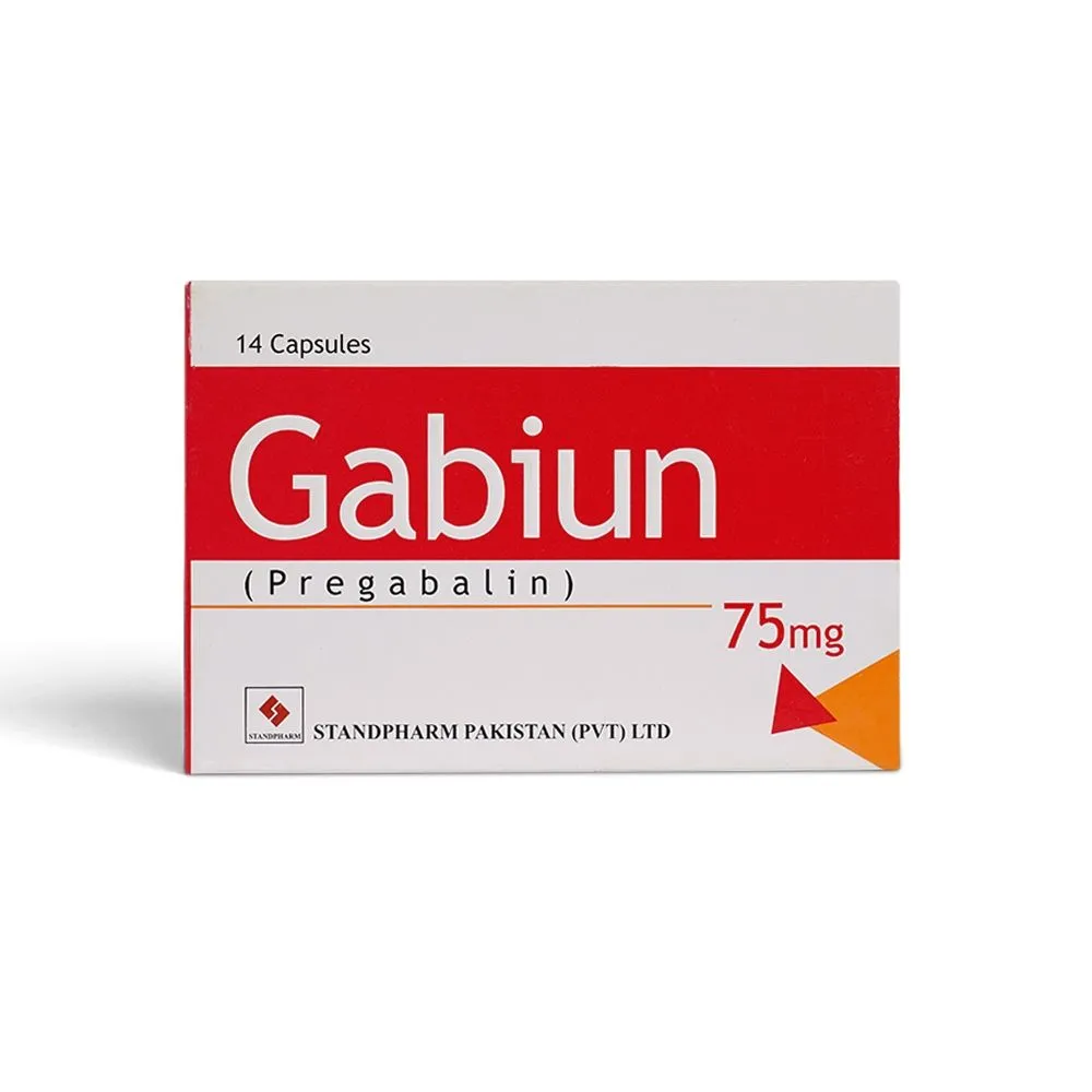 Gabiun 75mg Capsule (x2 Strips)