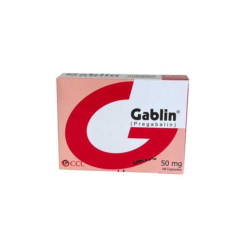 Gablin 50mg Capsule (x2 Strips)