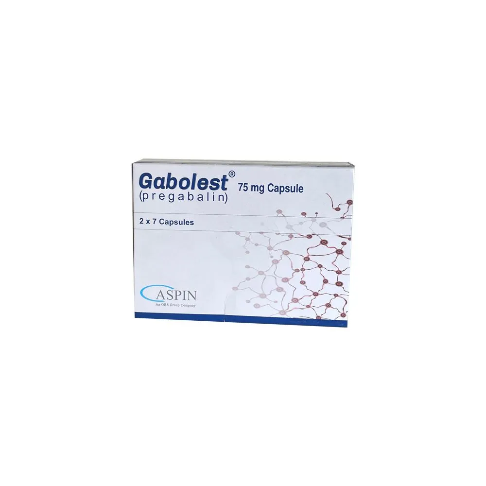 Gabolest 75mg Capsule (x2 Strips)