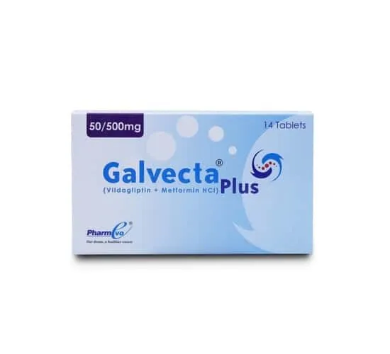 Galvecta Plus 50mg+500mg Tablet (x2 Strips)