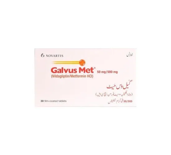 Galvus Met 50mg+500mg Tablet (x3 Strips)