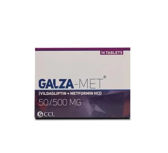Galza-Met 50/500mg Tablet (x2 Strips)