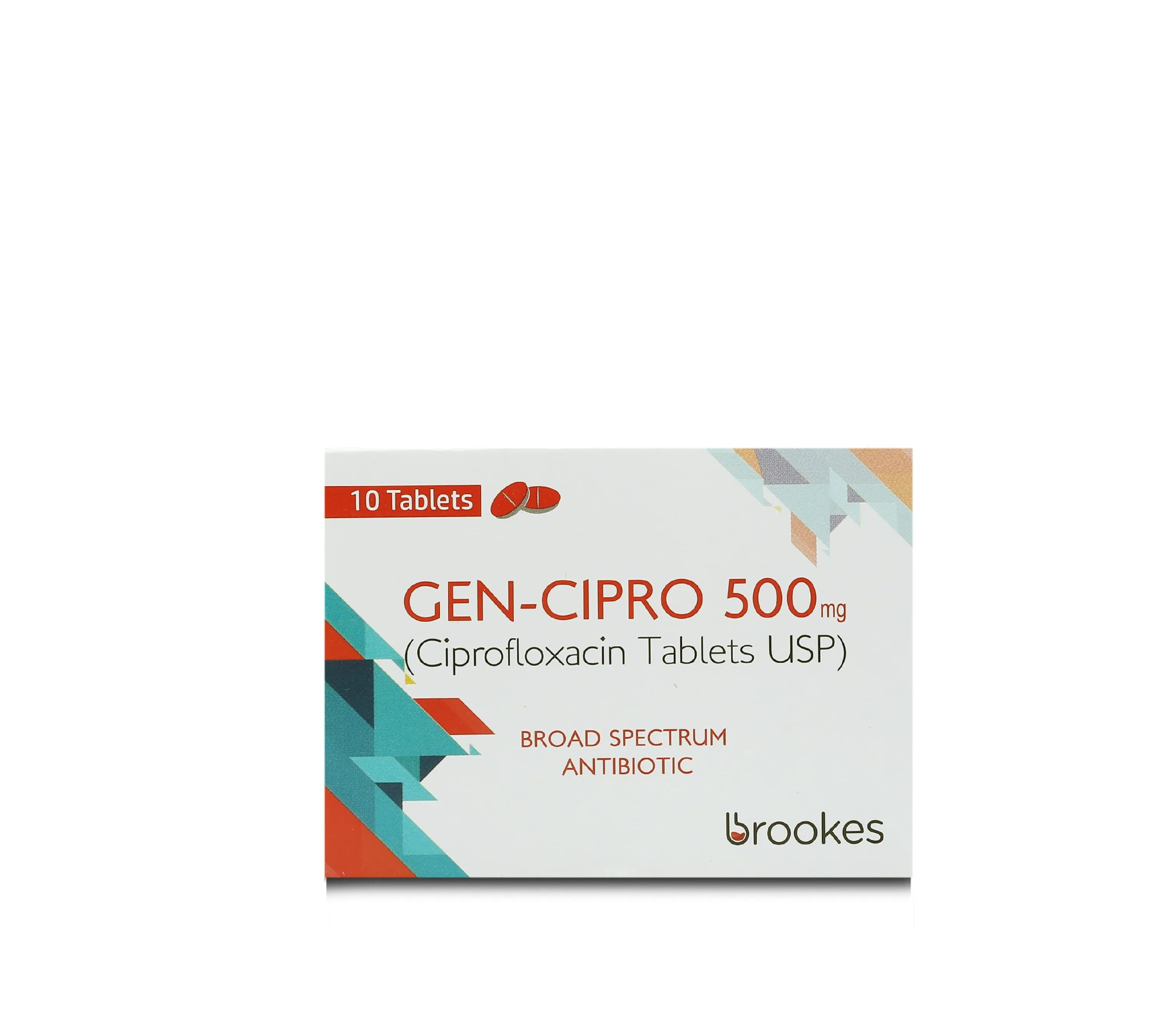 Gen-Cipro 500mg Tablet (10 tablets)