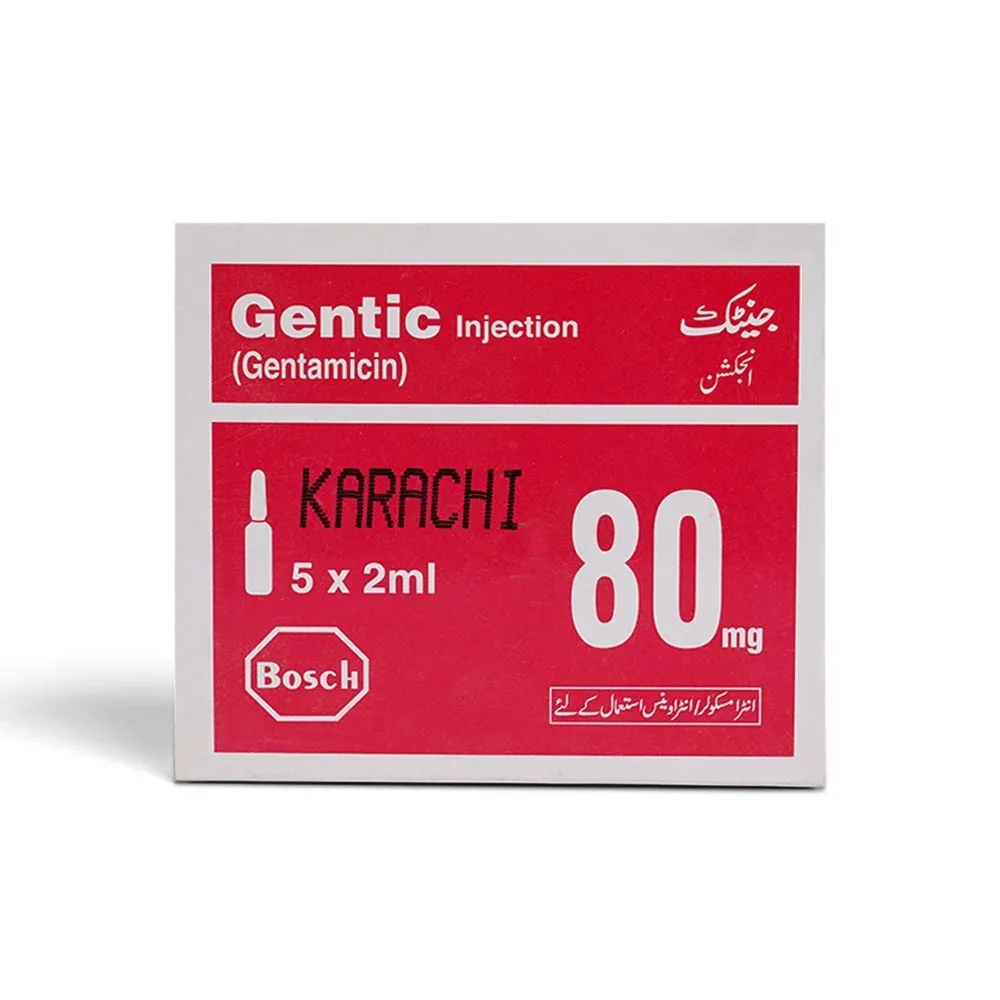 Gentic 80mg Injection 2 ml