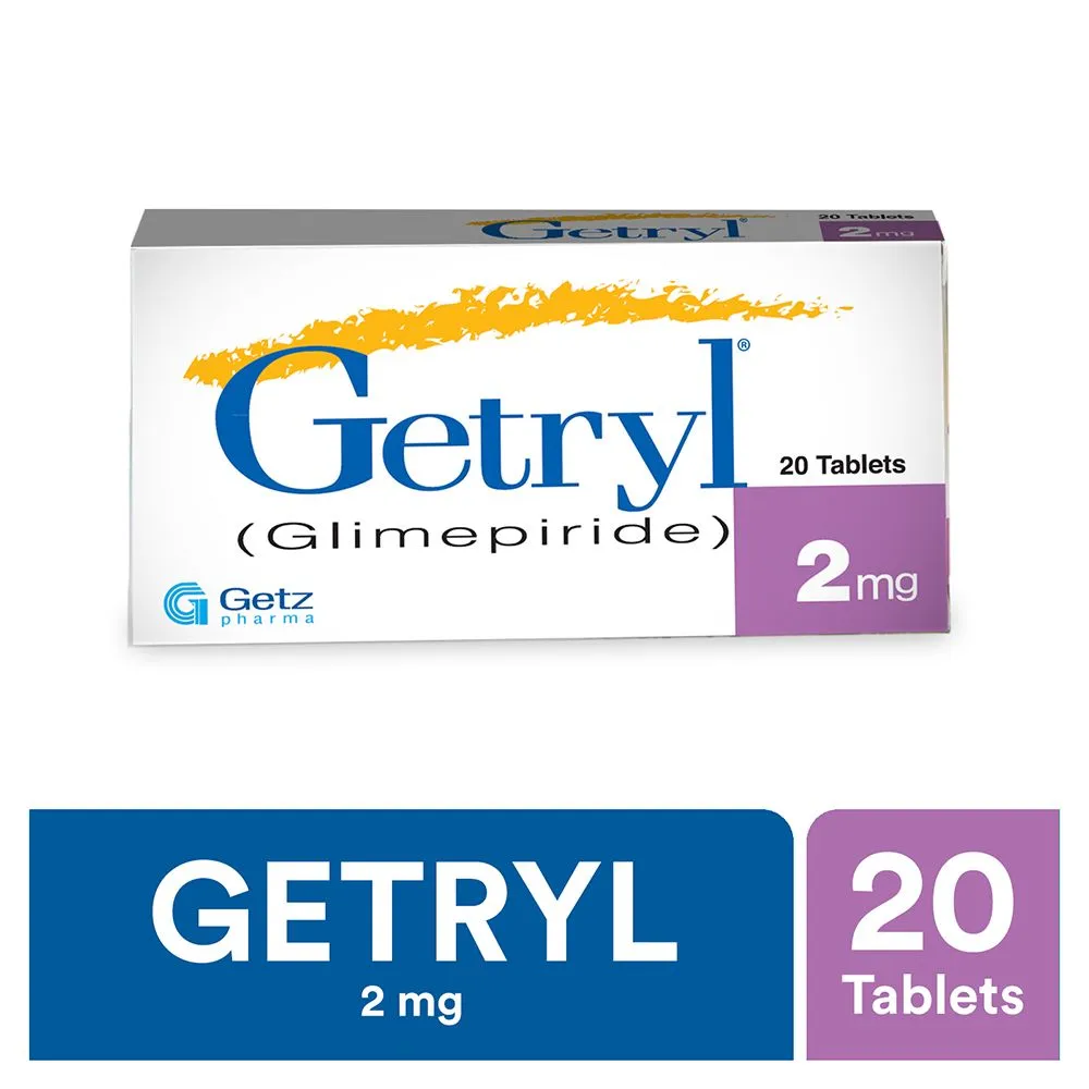 Getryl 2mg Tablet (10 tablets)