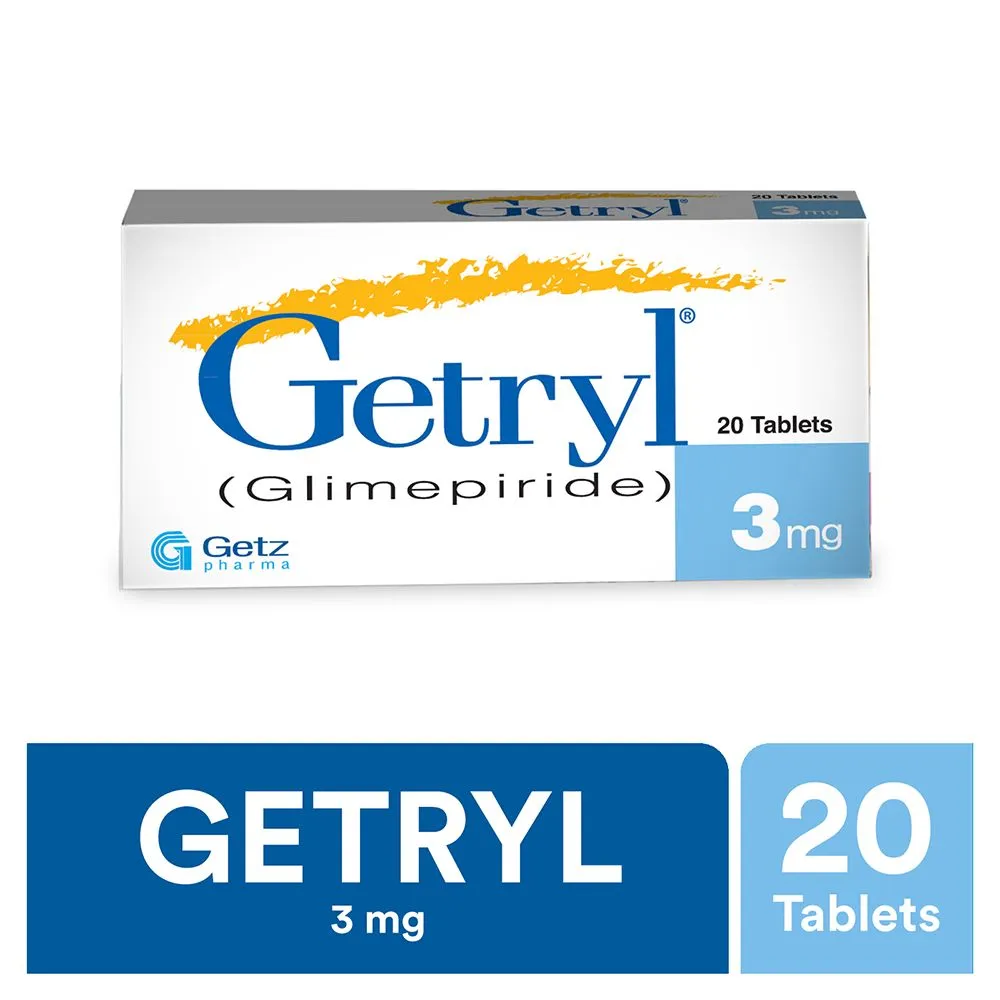 Getryl 3mg Tablet (10 tablets)