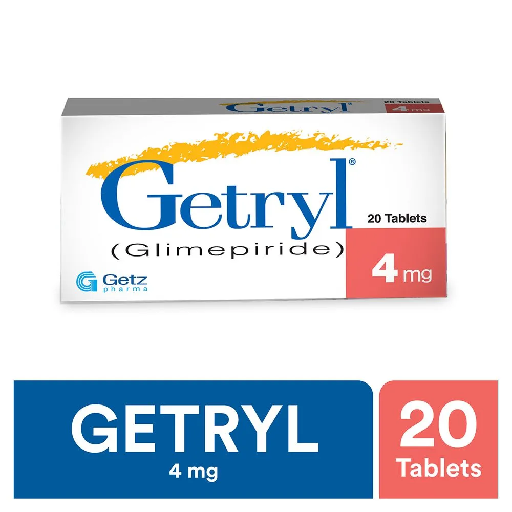 Getryl 4mg Tablet (10 tablets)