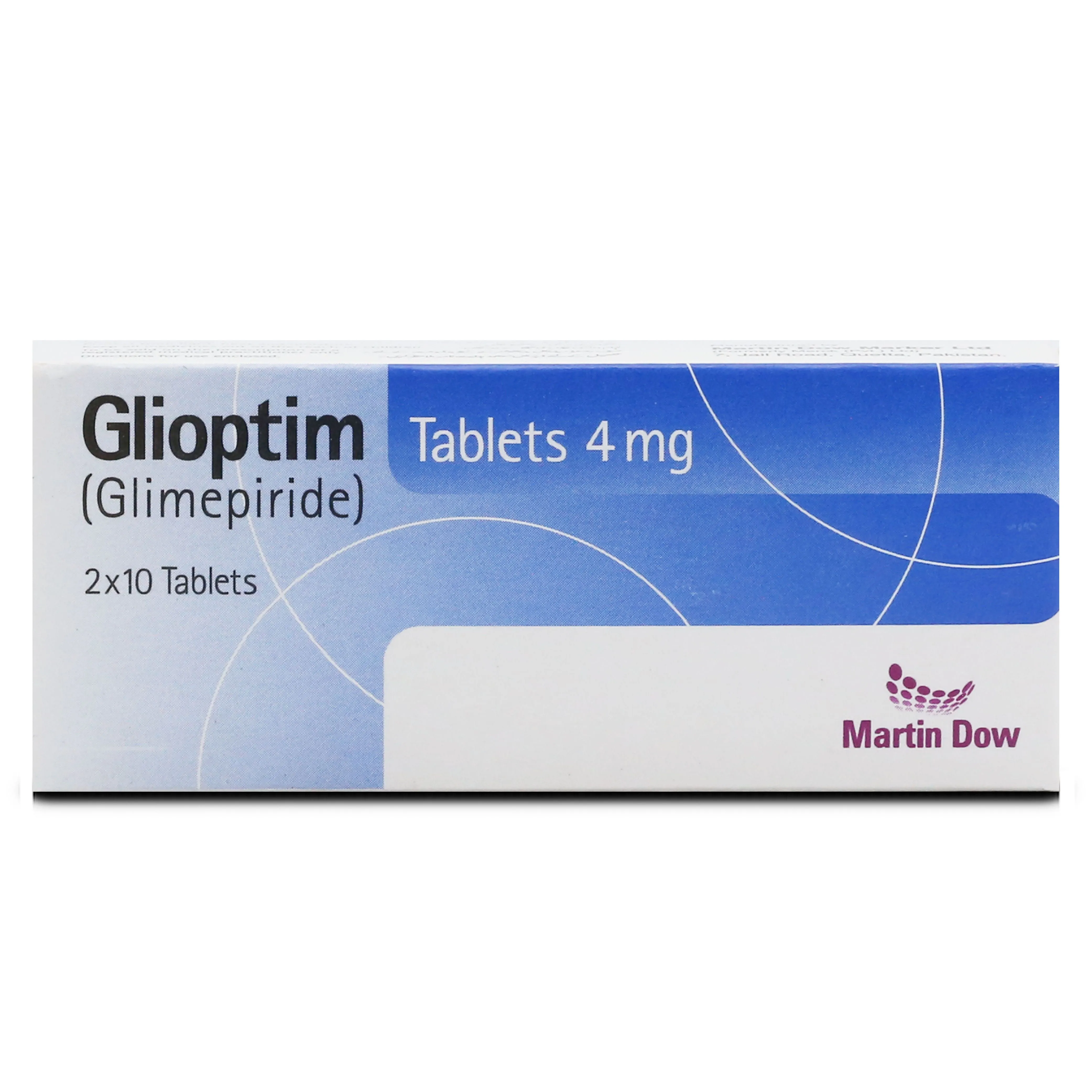 Glioptim 4mg Tablet (x2 Strips)