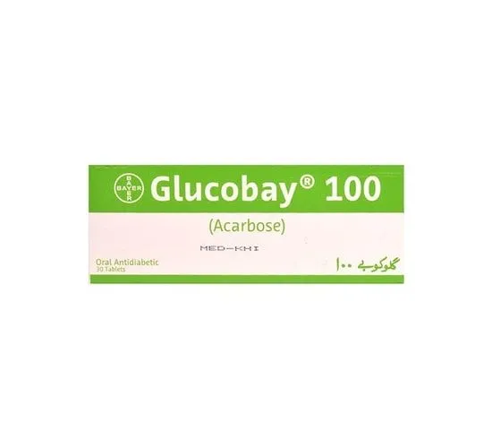 Glucobay 100mg Tablet (10 tablets)