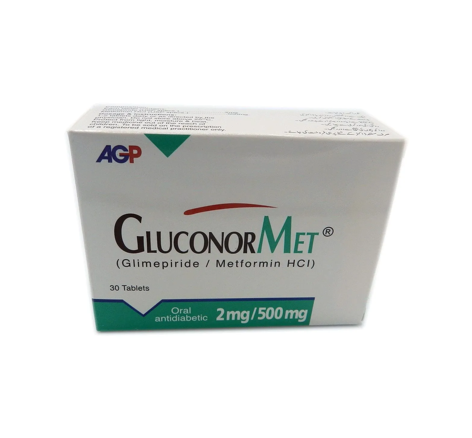 Gluconormet 2mg+500mg Tablet (10 tablets)
