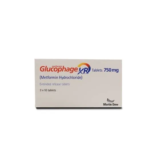 Glucophage XR 750mg Tablet (10 tablets)