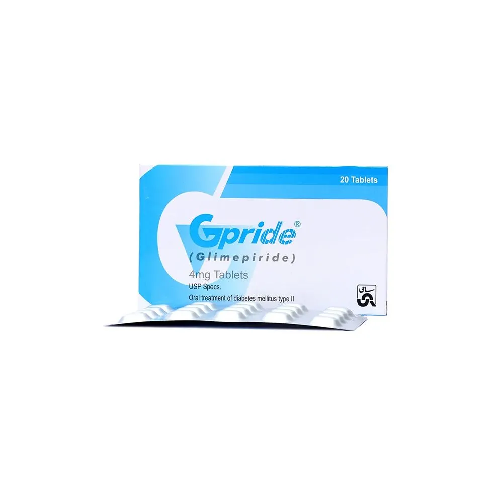 Gpride 4mg Tablet (20 tablets)