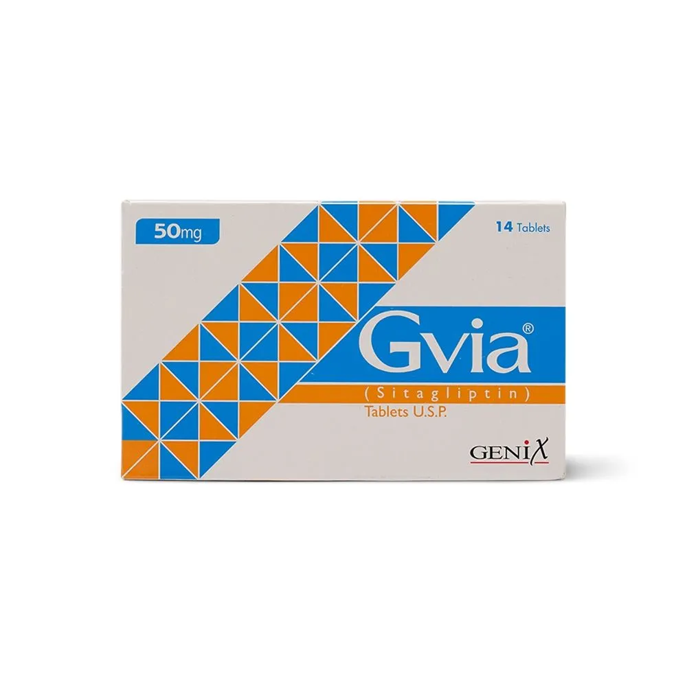 Gvia 50mg Tablet (x2 Strips)