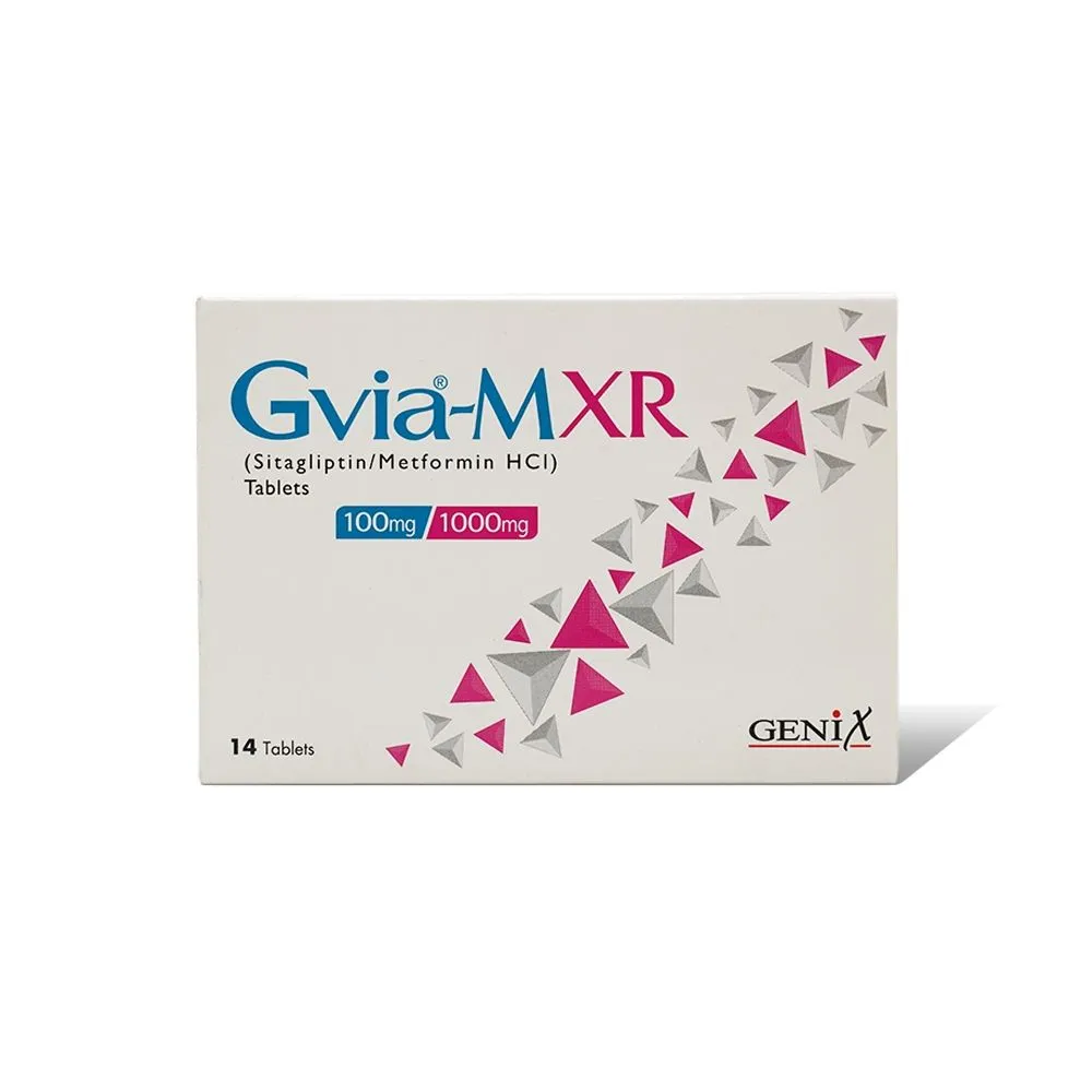 Gvia-M XR 100mg+1000mg Tablet (7 tablets)